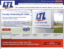 Tablet Screenshot of ltl.ca
